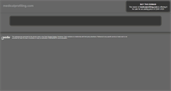 Desktop Screenshot of medicalprofiling.com